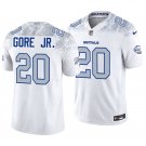 Buffalo Bills #20 Frank Gore Jr. White Men's&Youth Jersey