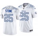 Buffalo Bills #25 Geno Stone White Men's&Youth Jersey