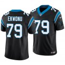 Carolina Panthers #79 Ikem Ekwonu Black Men's&Youth Jersey