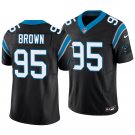 Carolina Panthers #95 Derrick Brown Black Men's&Youth Jersey