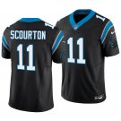 Carolina Panthers #11 Nic Scourton Black Men's&Youth Jersey
