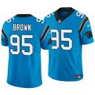 Carolina Panthers #95 Derrick Brown Blue Men's&Youth Jersey