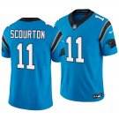 Carolina Panthers #11 Nic Scourton Blue Men's&Youth Jersey