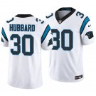 Carolina Panthers #30 Chuba Hubbard White Men's&Youth Jersey