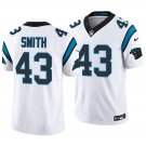 Carolina Panthers #43 DeVonta Smith White Men's&Youth Jersey
