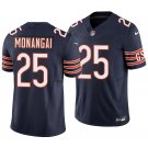 Chicago Bears #25 Kyle Monangai Navy Men's&Youth Jersey