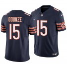 Chicago Bears #15 Rome Odunze Navy Men's&Youth Jersey
