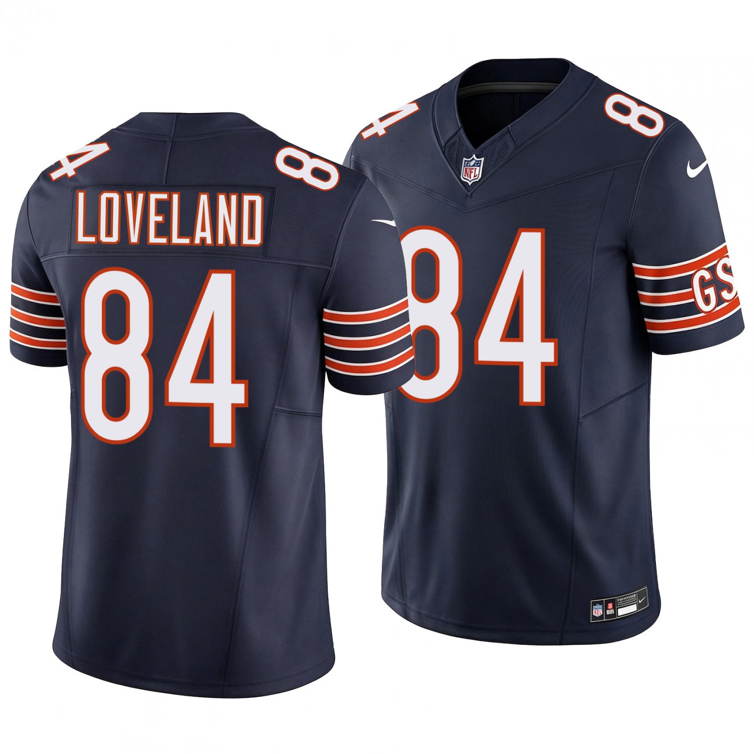 Chicago Bears #84 Colston Loveland Navy Men's&Youth Jersey