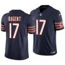Chicago Bears #17 Tyson Bagent Navy Men's&Youth Jersey