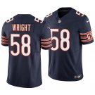 Chicago Bears #58 Darnell Wright Navy Men's&Youth Jersey