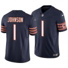 Chicago Bears #1 Jaylon Johnson Navy Men's&Youth Jersey