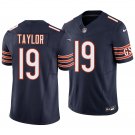 Chicago Bears #19 Tory Taylor Navy Men's&Youth Jersey