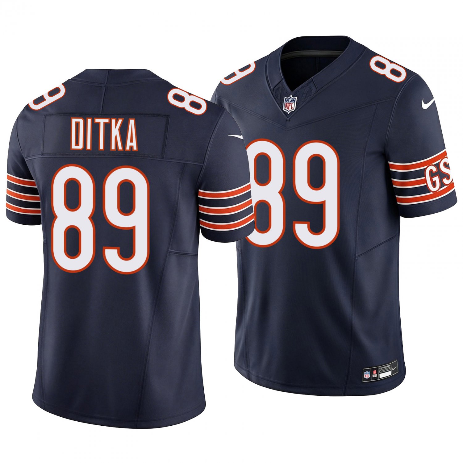 Chicago Bears #89 Mike Ditka Navy Men's&Youth Jersey