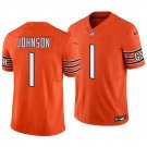 Chicago Bears #1 Jaylon Johnson Orange Men's&Youth Jersey