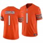 Chicago Bears #1 Jaylon Johnson Orange Men's&Youth Jersey