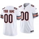 Chicago Bears #00 Custom Name And Number White Men's&Youth Jersey