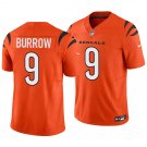 Cincinnati Bengals #9 Joe Burrow Orange Men's&Youth Jersey