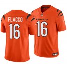 Cincinnati Bengals #16 Joe Flacco Orange Men's&Youth Jersey