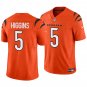 Cincinnati Bengals #5 Tee Higgins Orange Men's&Youth Jersey