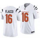 Cincinnati Bengals #16 Joe Flacco White Men's&Youth Jersey
