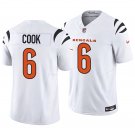 Cincinnati Bengals #6 Bryan Cook White Men's&Youth Jersey
