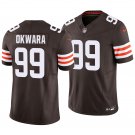 Cleveland Browns #99 Julian Okwara Brown Men's&Youth Jersey