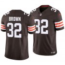 Cleveland Browns #32 Jim Brown Brown Men's&Youth Jersey