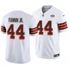 Cleveland Browns #44 Harold Fannin Jr. White Throwback Men's&Youth Jersey