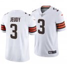 Cleveland Browns #3 Jerry Jeudy White Men's&Youth Jersey