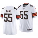 Cleveland Browns #55 Spencer Fano White Men's&Youth Jersey