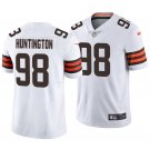 Cleveland Browns #98 Adin Huntington White Men's&Youth Jersey