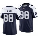 Dallas Cowboys #88 CeeDee Lamb Navy Alternate Men's&Youth Jersey