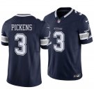 Dallas Cowboys #3 George Pickens Navy Men's&Youth Jersey