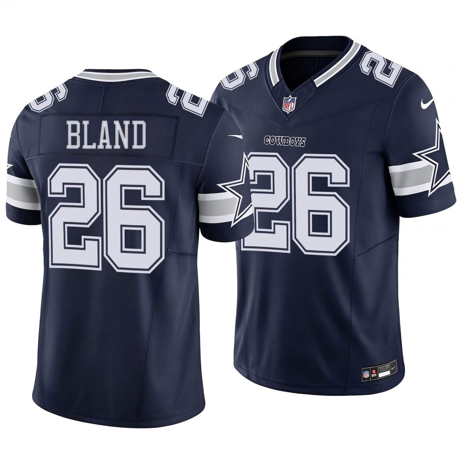 Dallas Cowboys #26 DaRon Bland Navy Men's&Youth Jersey