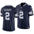 Dallas Cowboys #2 Decobie Durant Navy Men's&Youth Jersey