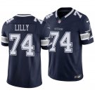 Dallas Cowboys #74 Bob Lilly Navy Men's&Youth Jersey