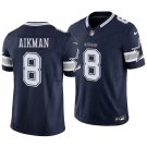 Dallas Cowboys #8 Troy Aikman Navy Men's&Youth Jersey