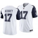 Dallas Cowboys #17 Brandon Aubrey White Alternate Men's&Youth Jersey