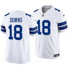 Dallas Cowboys #18 Caleb Downs White Men's&Youth Jersey