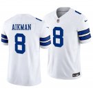 Dallas Cowboys #8 Troy Aikman White Men's&Youth Jersey