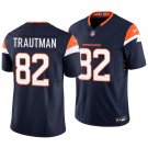Denver Broncos #82 Adam Trautman Navy Men's&Youth Jersey