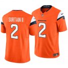 Denver Broncos #2 Patrick Surtain II Orange Men's&Youth Jersey