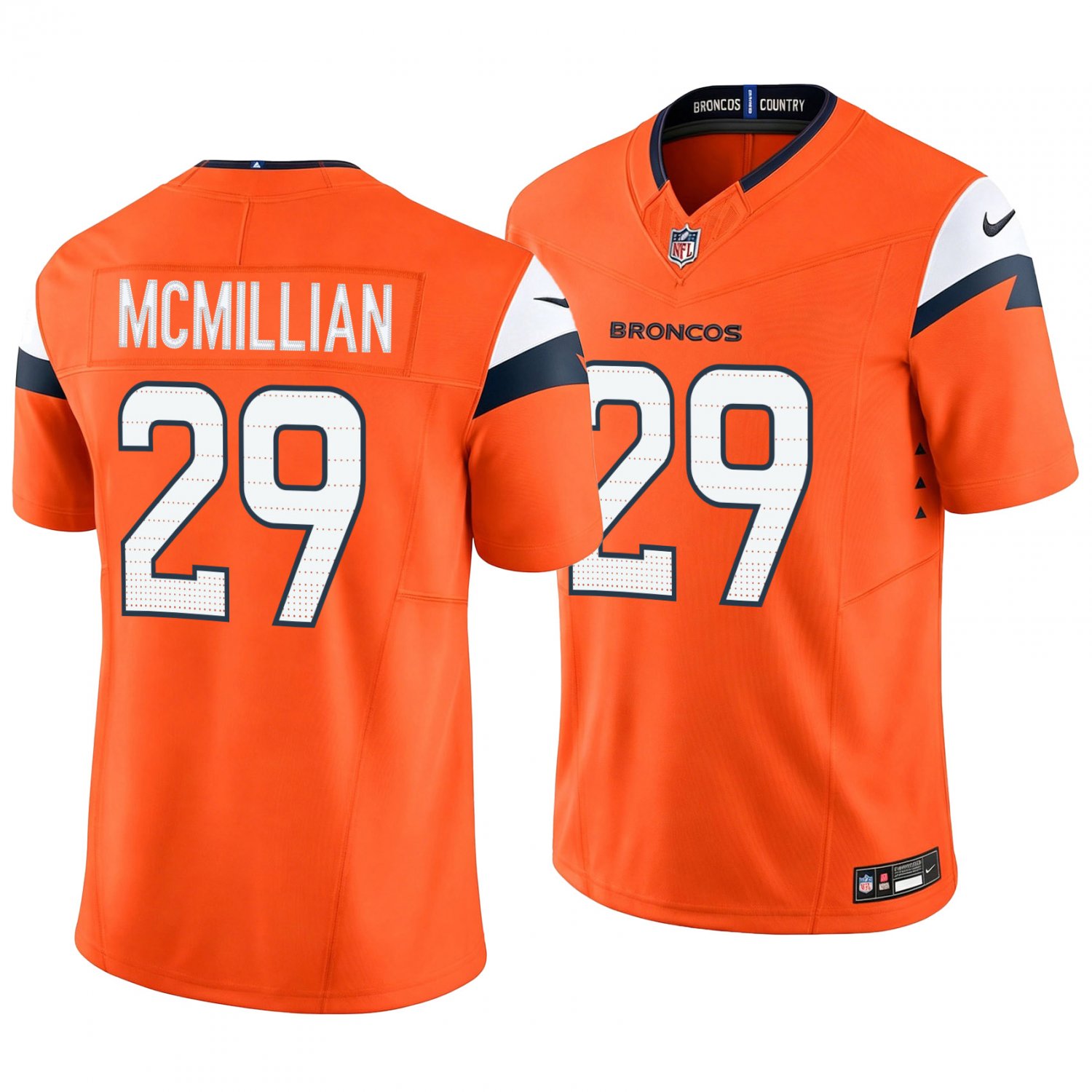 Denver Broncos #29 Ja'Quan McMillian Orange Men's&Youth Jersey