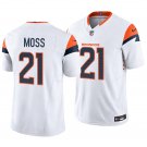 Denver Broncos #21 Riley Moss White Men's&Youth Jersey
