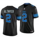 Detroit Lions #2 Luke Altmyer Black Men's&Youth Jersey