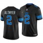 Detroit Lions #2 Luke Altmyer Black Men's&Youth Jersey