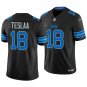Detroit Lions #18 Isaac TeSlaa Black Men's&Youth Jersey