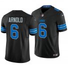 Detroit Lions #6 Terrion Arnold Black Men's&Youth Jersey