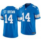 Detroit Lions #14 Amon-Ra St. Brown Blue Men's&Youth Jersey