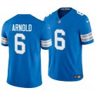 Detroit Lions #6 Terrion Arnold Blue Men's&Youth Jersey